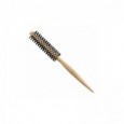 HAIR TOOLS Βούρτσα Μαλλιών Στρογγυλή Ξύλινη/Οξιά  κοντές  ακίδες Nylon  23cm