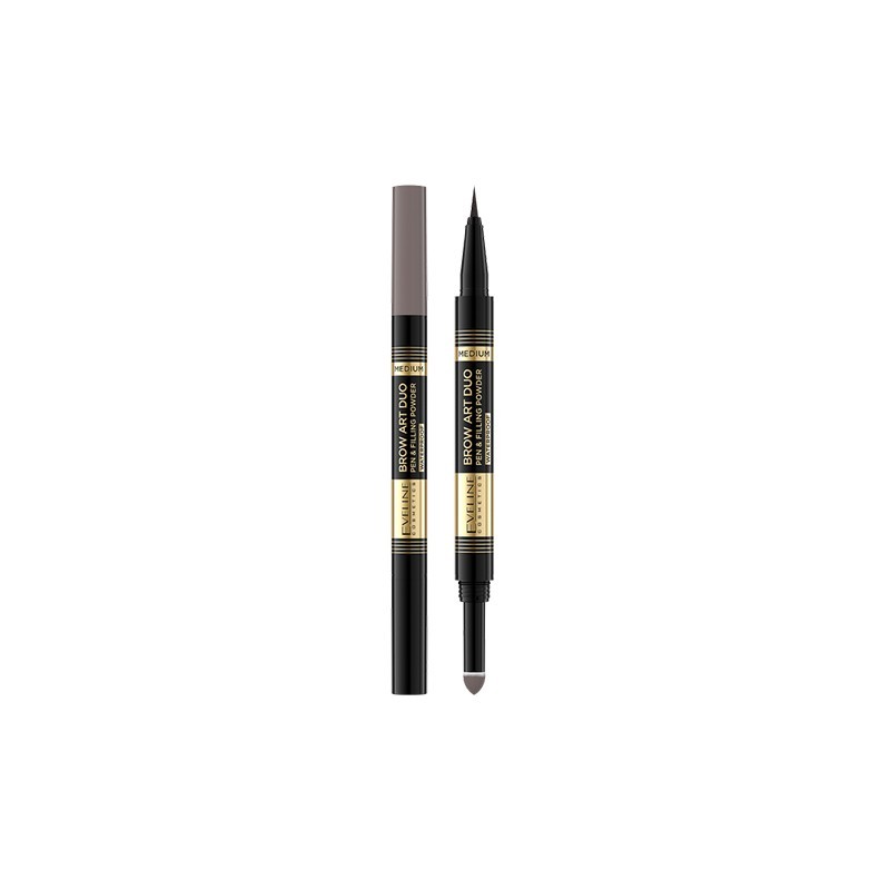 EVELINE Brow Art Duo Pen & Filling Powder Waterproof EVELINE Brow Art Duo Pen & Filling Powder Waterproof