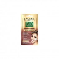 EVELINE BIO Organic Perfect Skin Μάσκα Προσώπου Δυναμικής Αναζωογόνησης με Καφέ 8ml