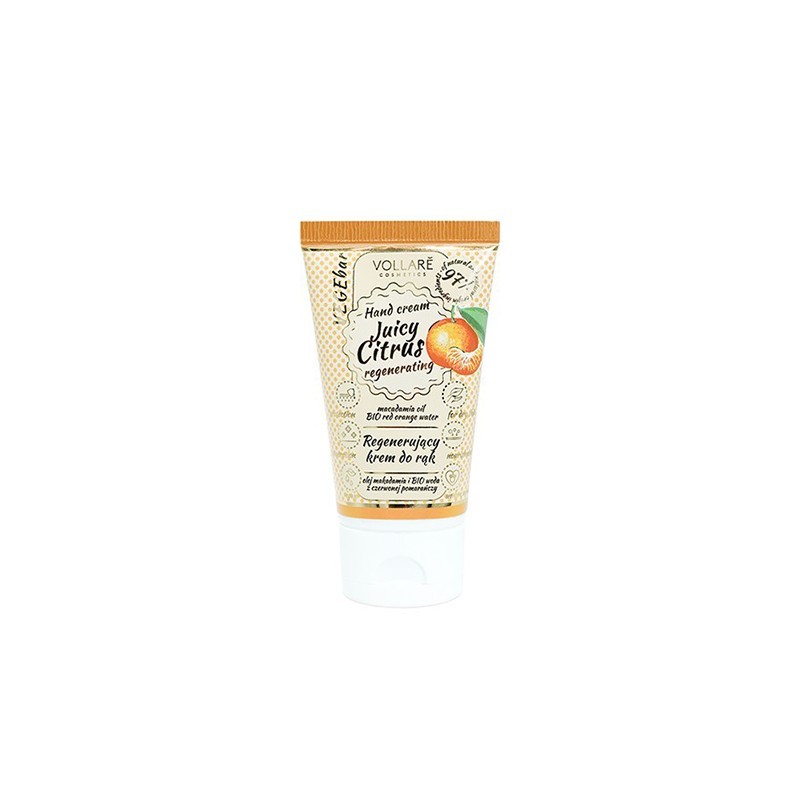 VOLLARE VEGEBAR Hand Cream Juicy Citrus 30ml