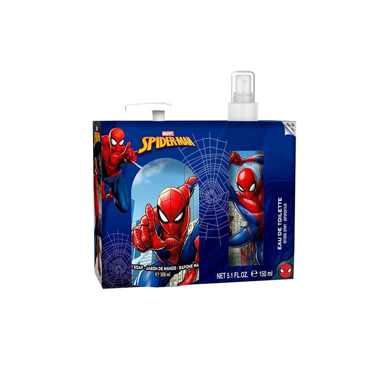 MARVEL Spiderman Set Hand Soap 500ml & EDT 150ml