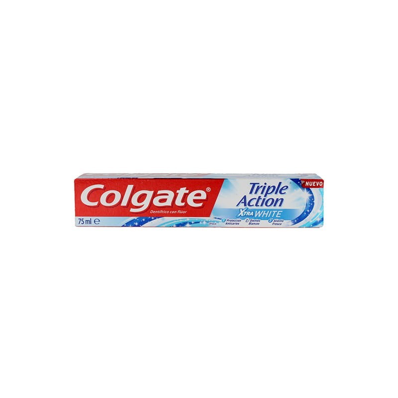 COLGATE Οδοντόκρεμα Triple Action Extra White 75ml
