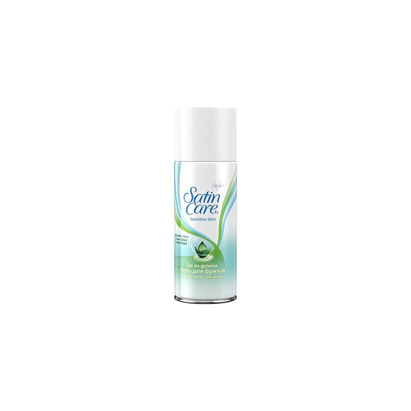 GILLETTE Satin Care Shaving Gel Aloe Vera Sensitive Skin 75ml