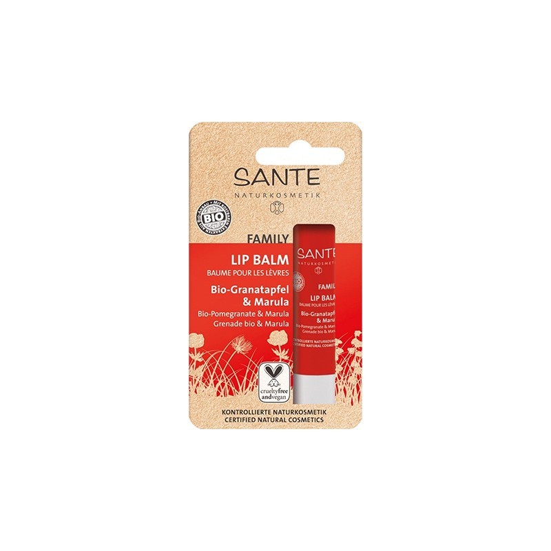 SANTE Family Lip Balm Pomegranate & Marula 4,5gr