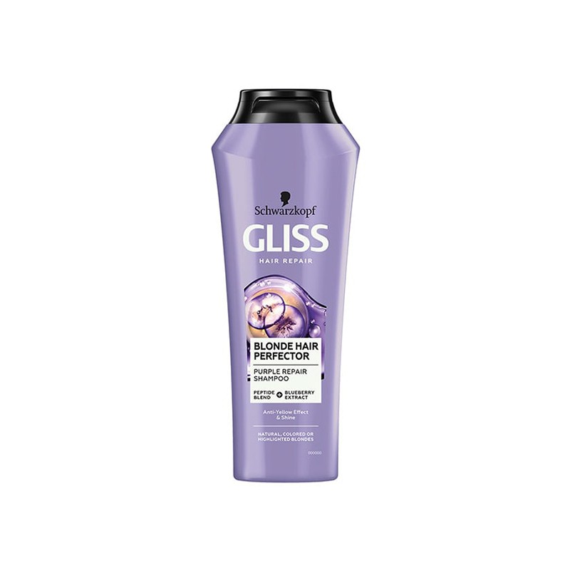 GLISS Blonde Perfector Purple Repair Shampoo 250ml