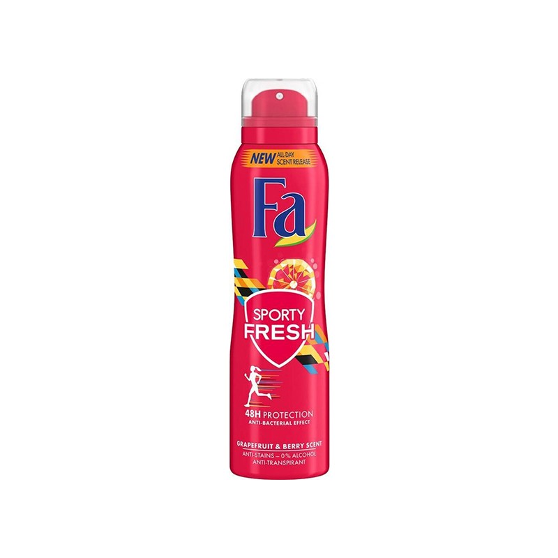 FA Deo Spray Sporty Fresh Grapefruit 150ml