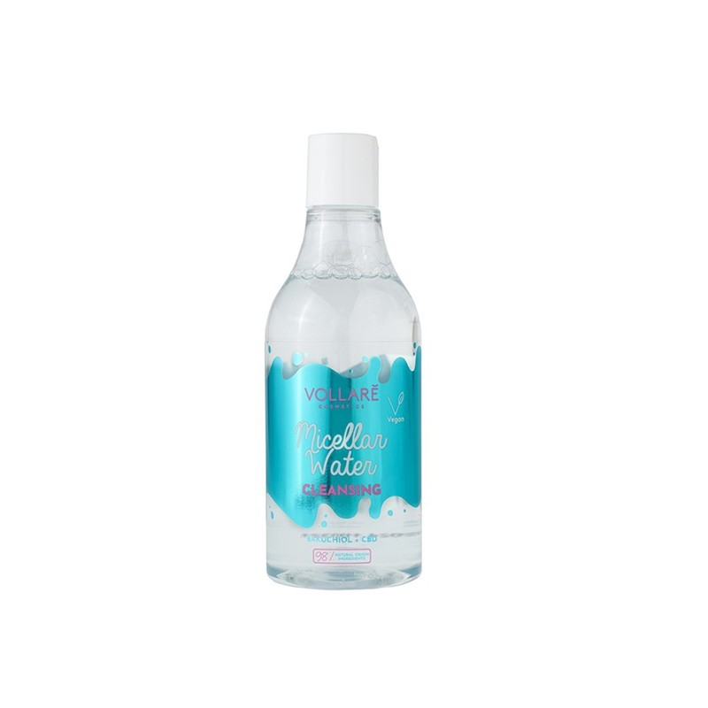 VOLLARE Cleansing Micellar Water with Bacuchiol and CBD 300ml