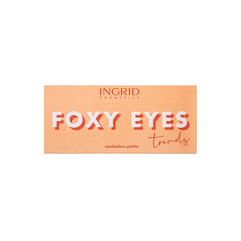 INGRID Eyeshadow Palette Foxy Eyes Trendy 10Clrs