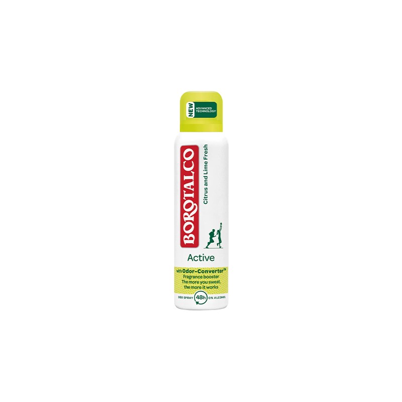BOROTALCO Active Citrus & Lime Deodorant Spray 150ml