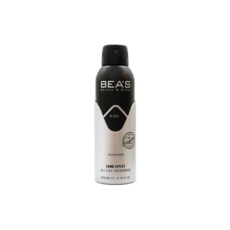 BEAS Deodorant Body Spray No M202  200ml Man