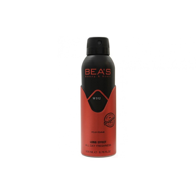 BEAS Deodorant Body Spray No W512 200ml Woman
