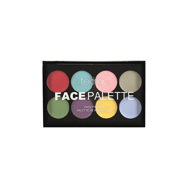 TECHNIC Face Palette Pastel  8 Colors