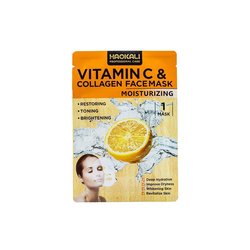 WOKALI Vitamin C & Collagen Face Mask 30ml