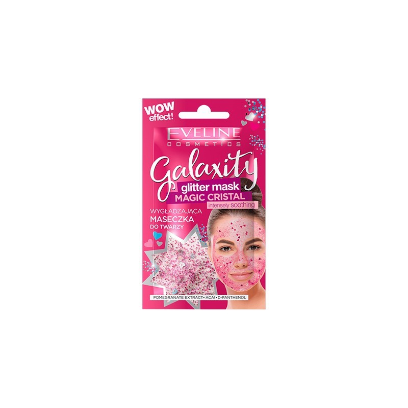 EVELINE Galaxity Pink Mask με Glitter 10ml