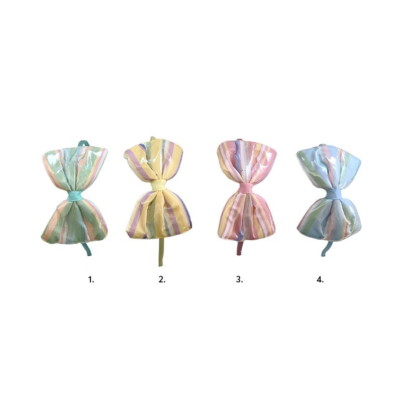 SETABLU Παιδική Στέκα Μαλλιών Ηappy Girl με Φιόγκο σε 4 χρώματα