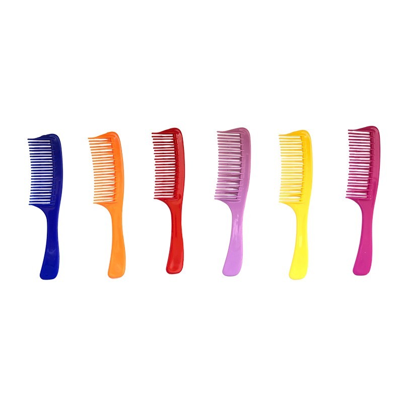 SETABLU Χτένα Μαλλιών με Διπλά Δόντια σε 6 Χρώματα