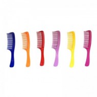 SETABLU Χτένα Μαλλιών με Διπλά Δόντια σε 6 Χρώματα