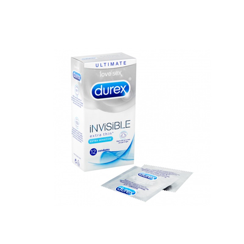 DUREX Extra Thin Invisible 12's
