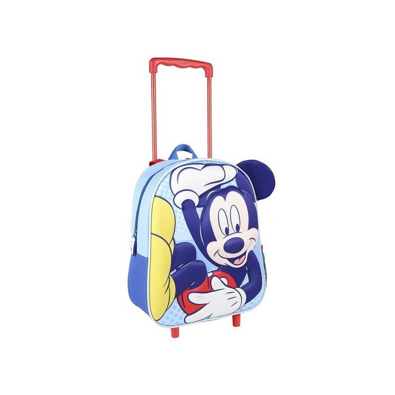 DISNEY Παιδικό Backpack Trolley Mickey