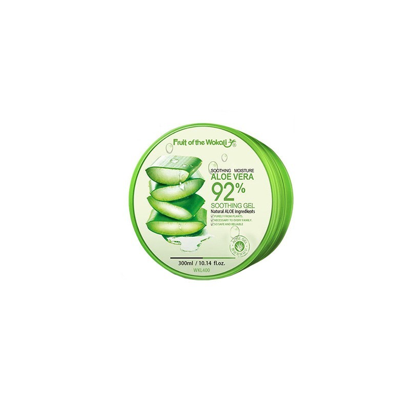 WOKALI Aloe Vera 92% Soothing Gel Cream 300ml
