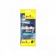GILLETTE Ξυραφάκια Blue II Plus 5τμχ +1 Δώρο