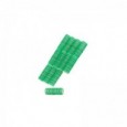 HAIRWAYS Αυτοκόλλητα Ρολευ Μαλλιών Πράσινα 12 τμχ 15mm