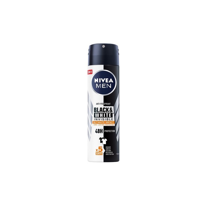 NIVEA Men Deo Spray Black & White Impact 150ml