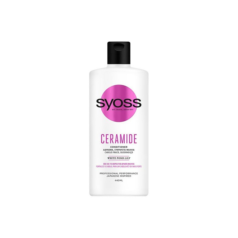 SYOSS Conditioner Ceramide για Αδύναμα, Εύθραυστα Μαλλιά, 440ml
