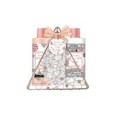 GLAMOROUS Gift Set Triangle Rose Gold Biscuits 3τμχ