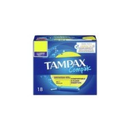 TAMPAX Compak Ταμπόν Comfortable & Clean Regular 18's