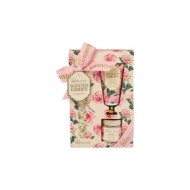 IDC INSTITUTE Gift Set Country Rose Hand Cream,  Nail File & Bath Salts