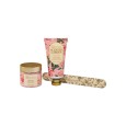 IDC INSTITUTE Gift Set Country Rose Hand Cream,  Nail File & Bath Salts