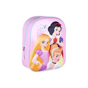 8445484143416DISNEY 3D Princess Παιδικό Backpack_beautyfree.gr