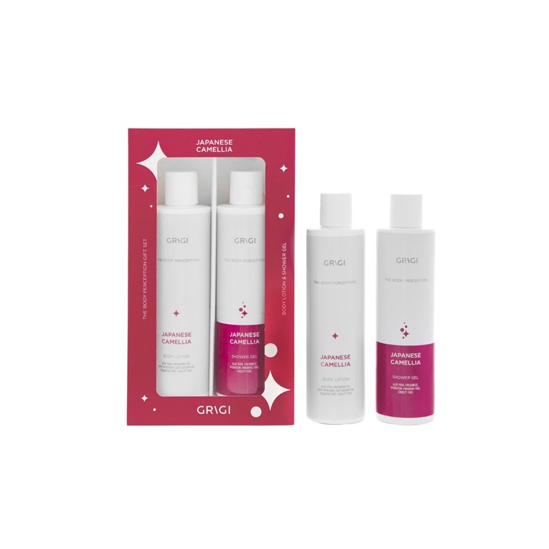 GRIGI Set Japanese & Camellia Body Lotion + Shower Gel 250ml