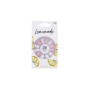 79181770811LEMONADE Pink Nails With Love Accent 28pcs_beautyfree.gr