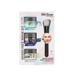 6291012903180BIO GLOW Mixed Face Mask Kit 3τμχ_beautyfree.gr