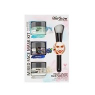BIO GLOW Mixed Face Mask Kit 3τμχ