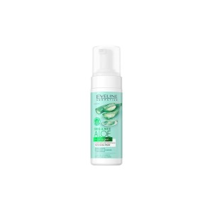5903416026754EVELINE Organic Aloe + Collagen Purifying & Soothing Face Wash Foam 150ml_beautyfree.gr