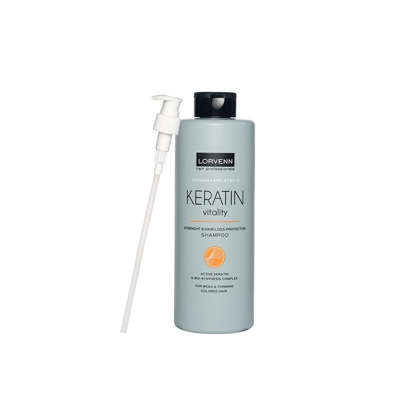 5201641023419LORVENN Keratin Vitality Shampoo 1000ml_beautyfree.gr