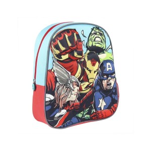 8427934397372MARVEL 3D Avengers Παιδικό Backpack_beautyfree.gr