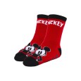 DISNEY Mickey Παιδικές Αντιολισθητικές Κάλτσες Σετ 2τμχ No 23-26