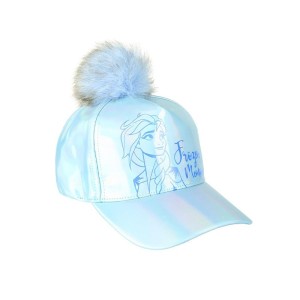8427934353101DISNEY Frozen Premium Καπέλο Baseball Με Πον Πον_beautyfree.gr