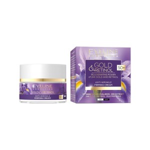 5901761995466EVELINE  Gold&Retinol Anti-wrinkle Firming Cream 50+ 50ml_beautyfree.gr
