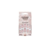 ELEGANT TOUCH Ballet Blush Nails Oval 24pcs & Glue