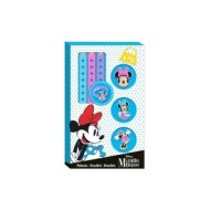 DISNEY Minnie Mouse Bracelets 3 βραχιόλια με μενταγιόν Σετ 6τμχ