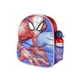 8427934417674DISNEY Spiderman Παιδικό Backpack με 3D Μπουκάλι_beautyfree.gr