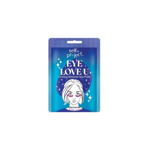 5902853092940SELFIE PROJECT Eye Pads With Blue Glitter Eye Love U_beautyfree.gr