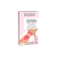 EVOLUDERM Wax Strips Face 20pcs