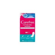CAREFREE Σερβιετάκια Cotton Unscented S/M 34τμχ