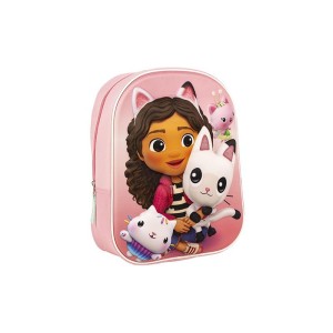 8445484281293GABBY'S DOLLHOUSE Παιδικό Backpack 3D_beautyfree.gr